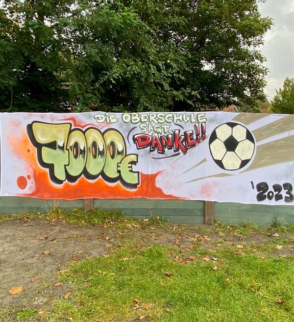 Bild vergr&ouml;&szlig;ern: 7000 Euro als Startkapital f�r eine Soccer-Arena